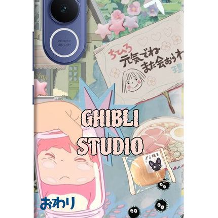 Studio Ghibli Vivo V70 FE 5G Hard Case Back Cover by Casekaro