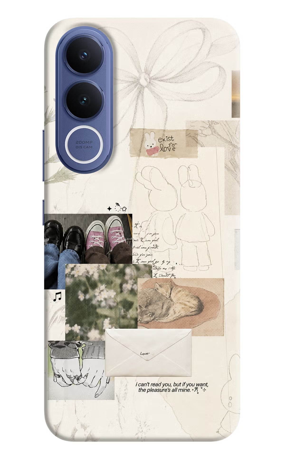 Soft Aesthetic Vivo V70 FE 5G Back Cover