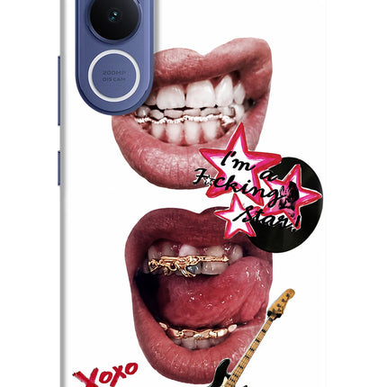 Rockstar Vivo V70 FE 5G Hard Case Back Cover by Casekaro