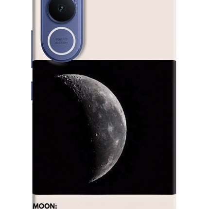 Moon Phase Vivo V70 FE 5G Hard Case Back Cover by Casekaro