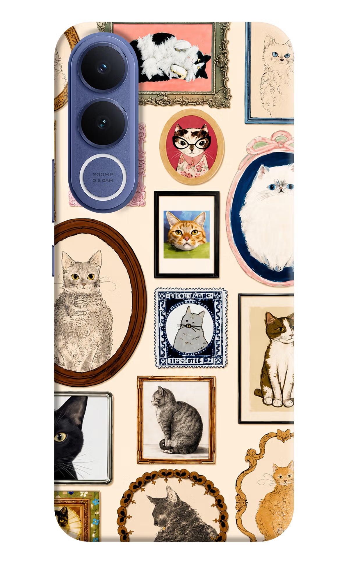 Mirror Cats Vivo V70 FE 5G Back Cover