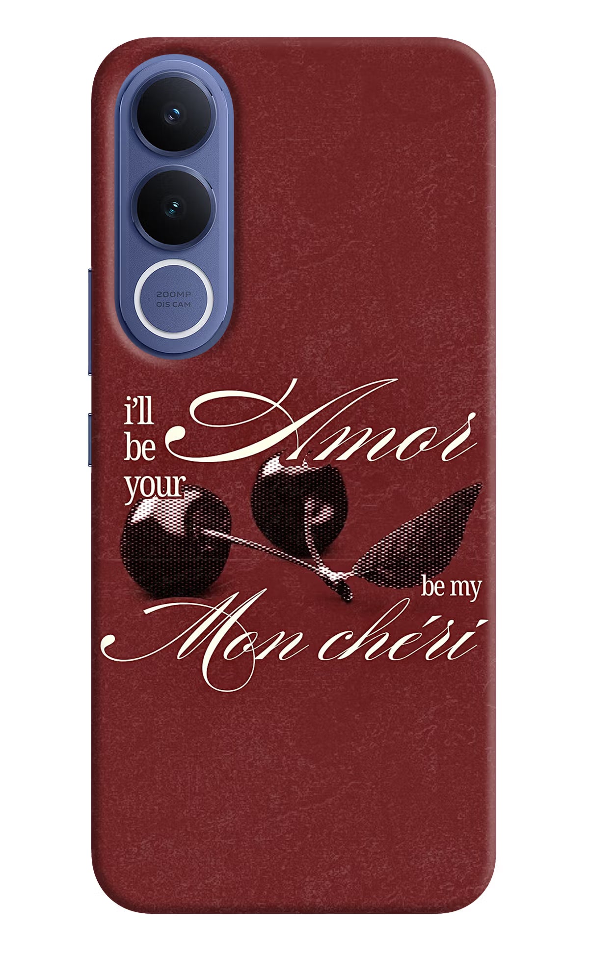Velvet Cherry Vivo V70 FE 5G Back Cover