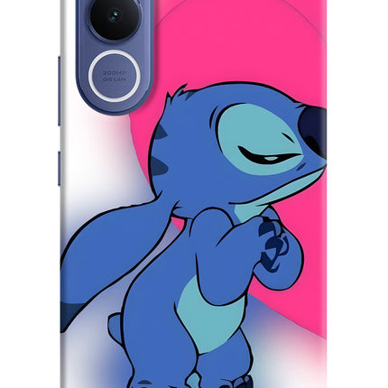 Stitch Hug Vivo V70 FE 5G Hard Case Back Cover by Casekaro