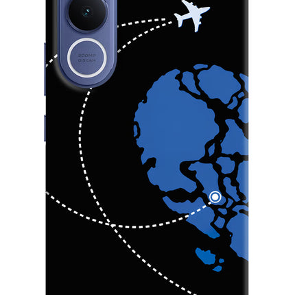 Love Orbit Vivo V70 FE 5G Hard Case Back Cover by Casekaro