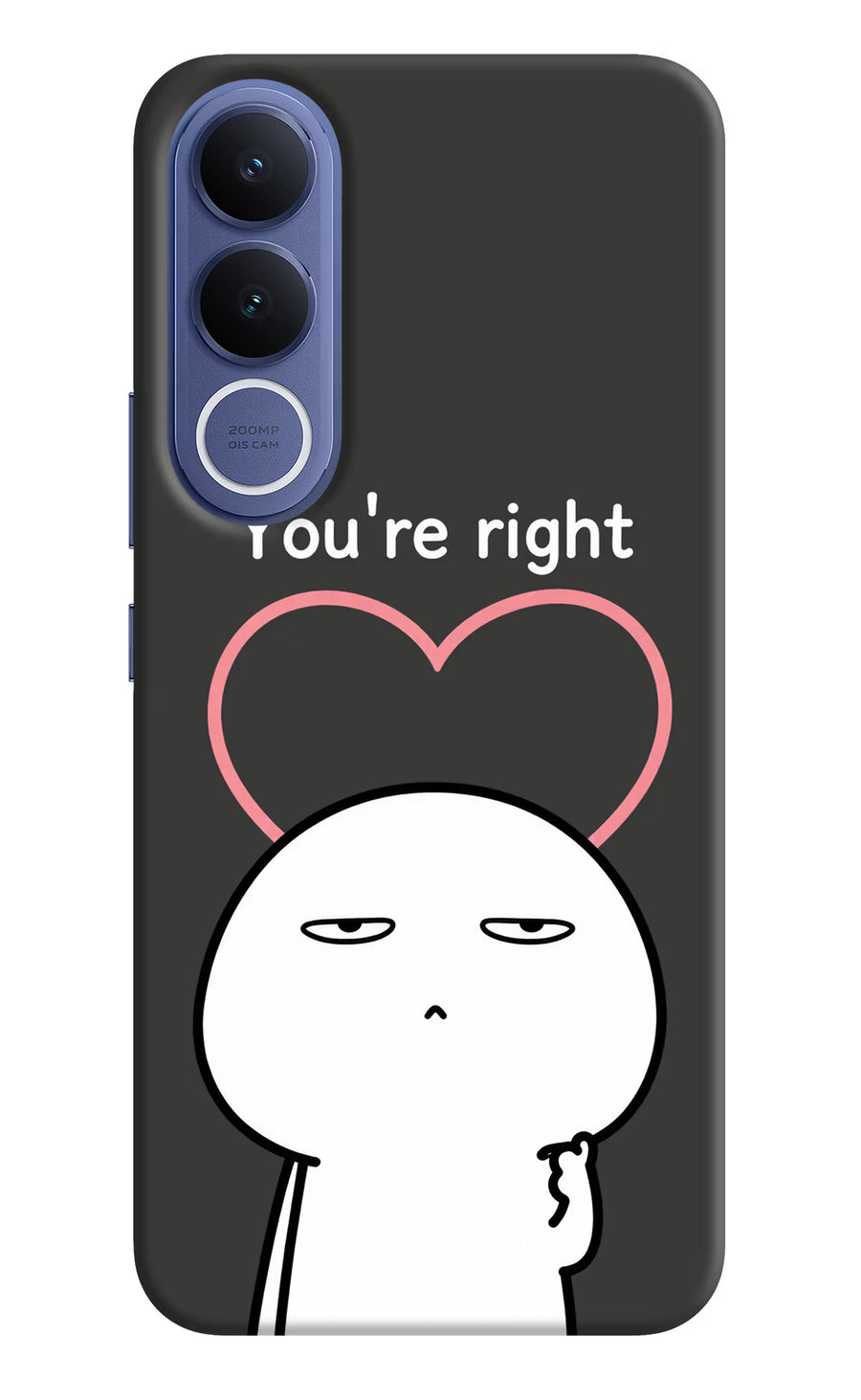 You're Right Vivo V70 FE 5G Back Cover, Hard case