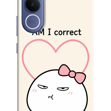 Always Right Vivo V70 FE 5G Hard Case Back Cover by Casekaro