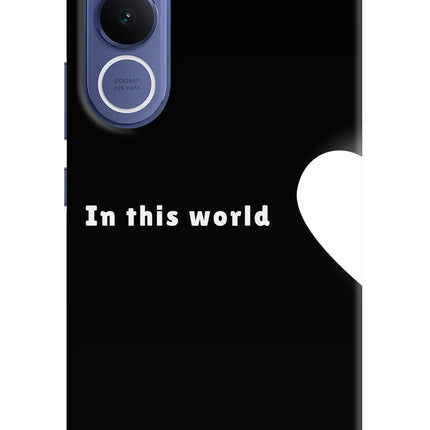 This World Vivo V70 FE 5G Hard Case Back Cover by Casekaro