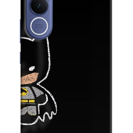 Bat Kitty Vivo V70 FE 5G Hard Case Back Cover by Casekaro