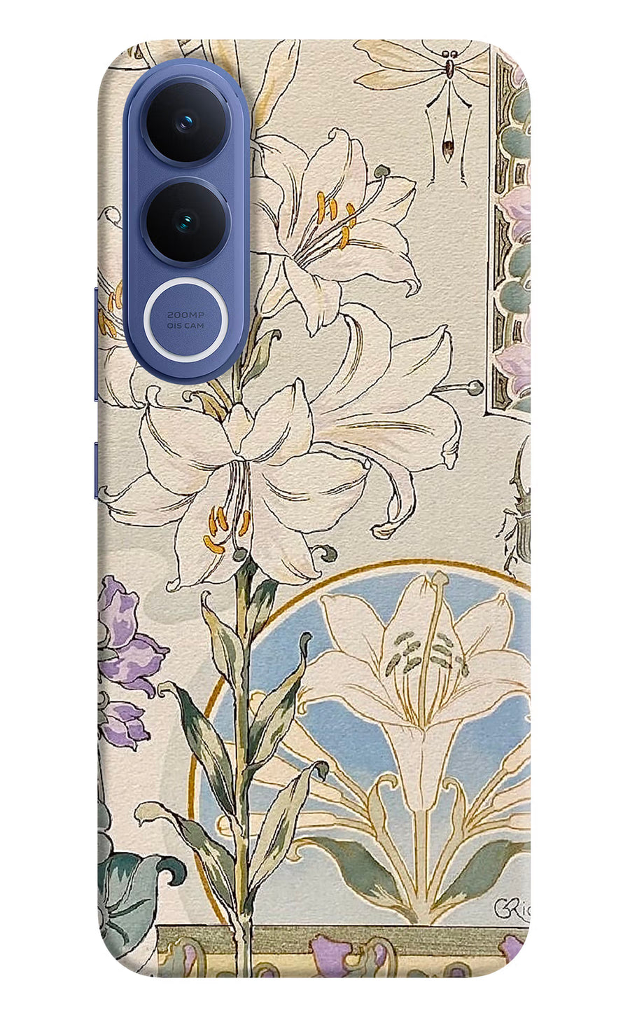 White Lily Vivo V70 FE 5G Back Cover, Hard case