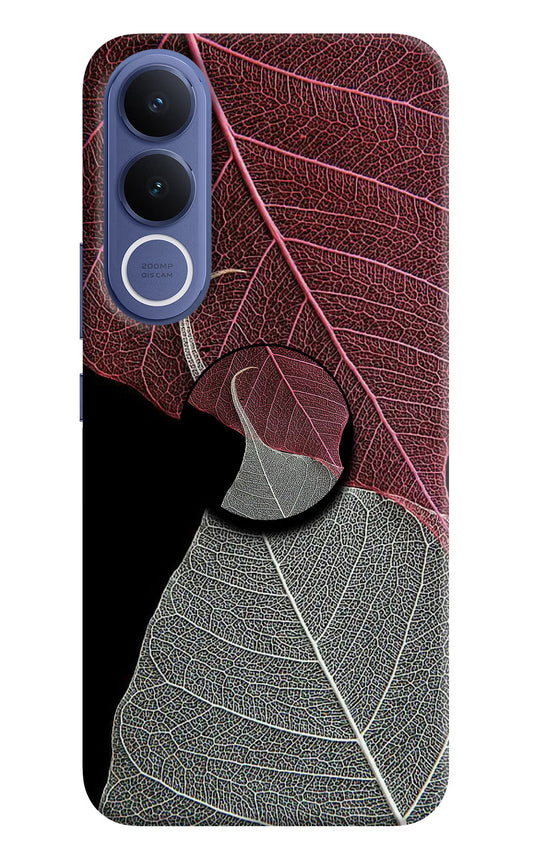 Leaf Pattern Vivo V70 FE 5G Pop Case by Casekaro