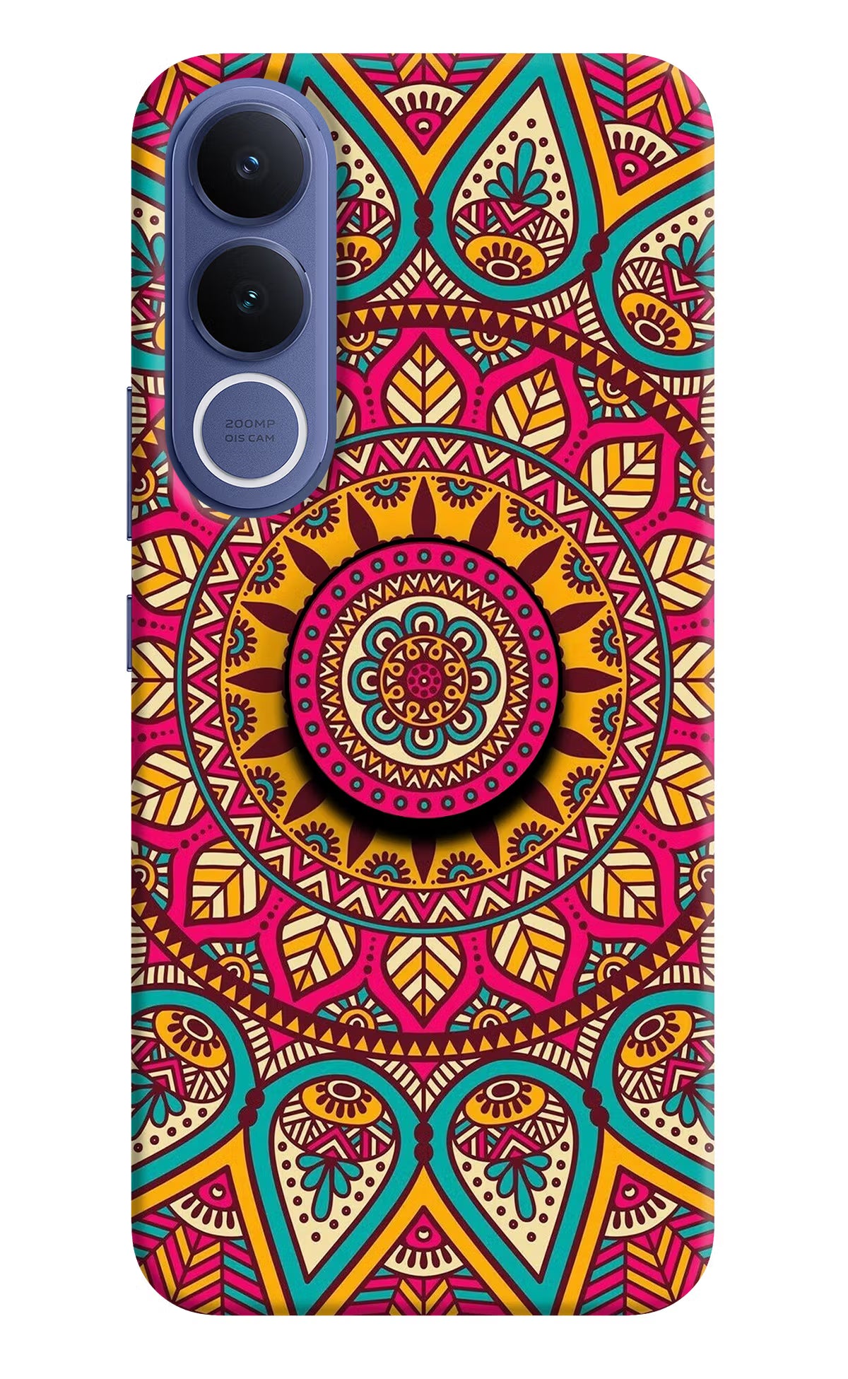 Mandala Vivo V70 FE 5G Pop Case by Casekaro