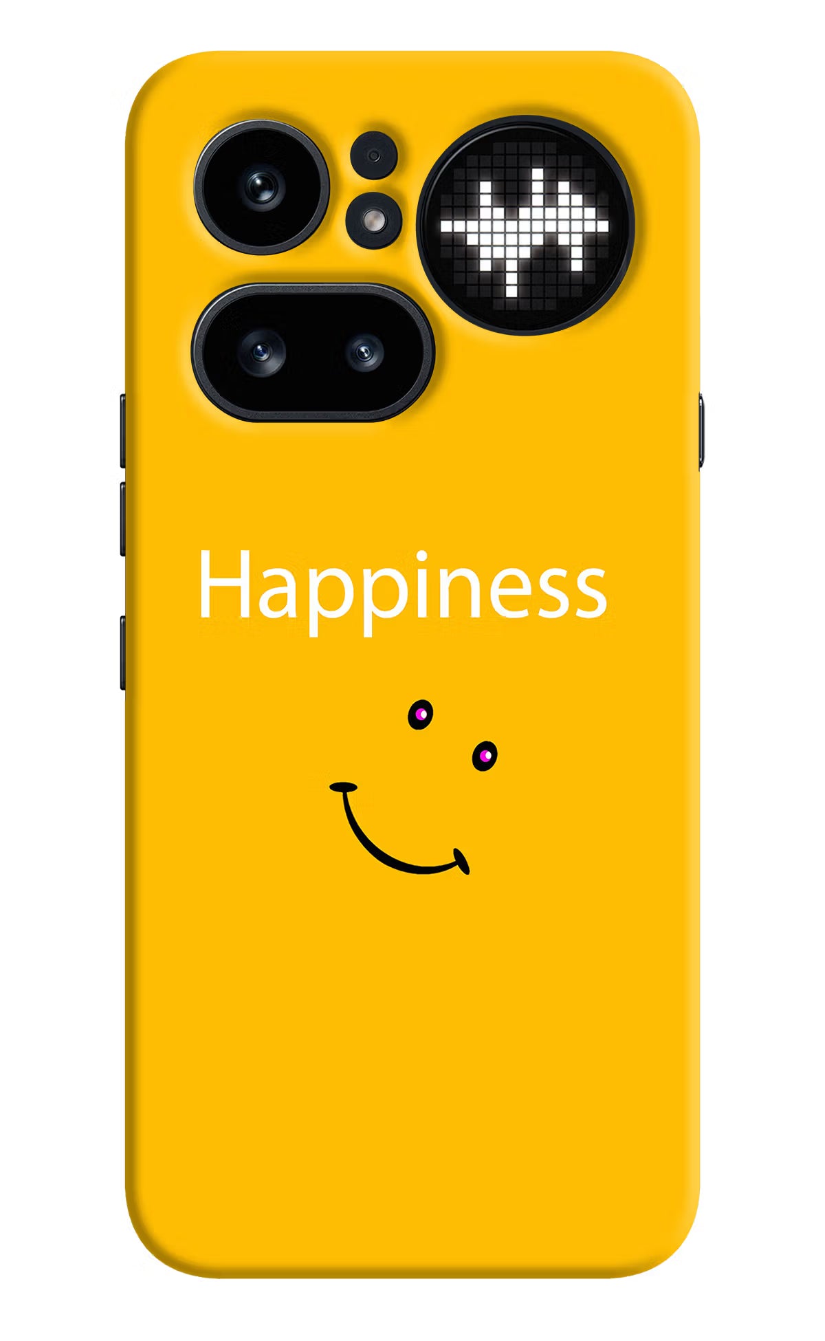 Happiness With Smiley Nothing Phone 4a Pro Hard Case Back Cover by Casekaro
