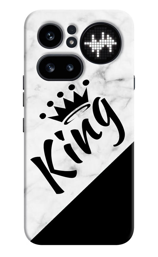 King Nothing Phone 4a Pro Hard Case Back Cover by Casekaro