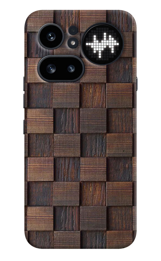 Wooden Cube Design Nothing Phone 4a Pro Hard Case Back Cover by Casekaro