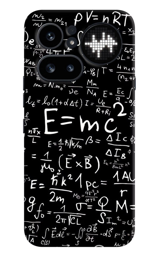Physics Formula Nothing Phone 4a Pro Hard Case Back Cover by Casekaro