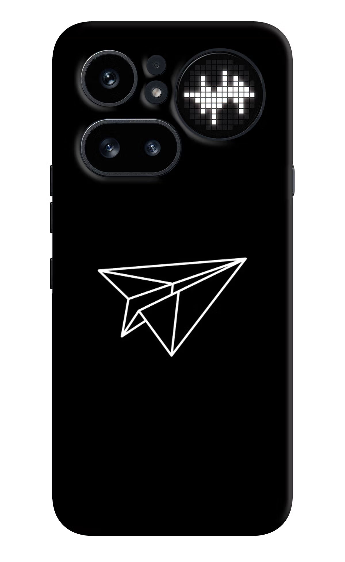 Paper Plane White Nothing Phone 4a Pro Hard Case Back Cover by Casekaro