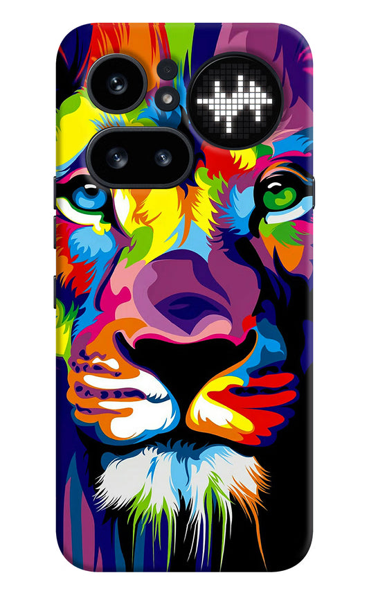 Lion Nothing Phone 4a Pro Hard Case Back Cover by Casekaro