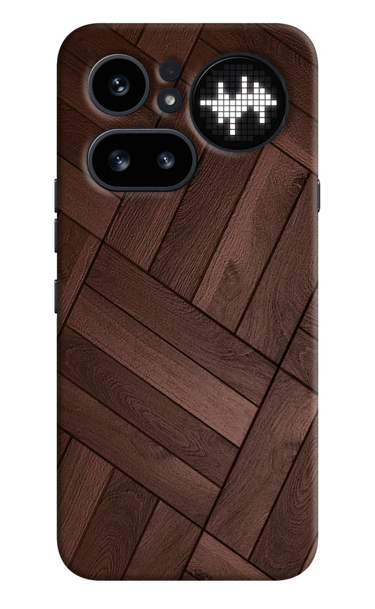 Wooden Texture Design Nothing Phone 4a Pro Hard Case Back Cover by Casekaro