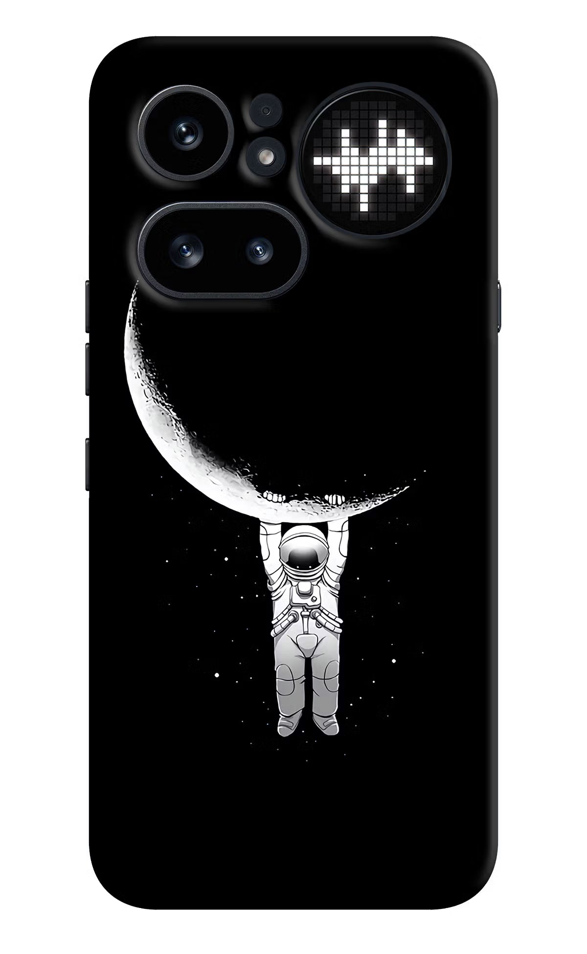Moon Space Nothing Phone 4a Pro Hard Case Back Cover by Casekaro
