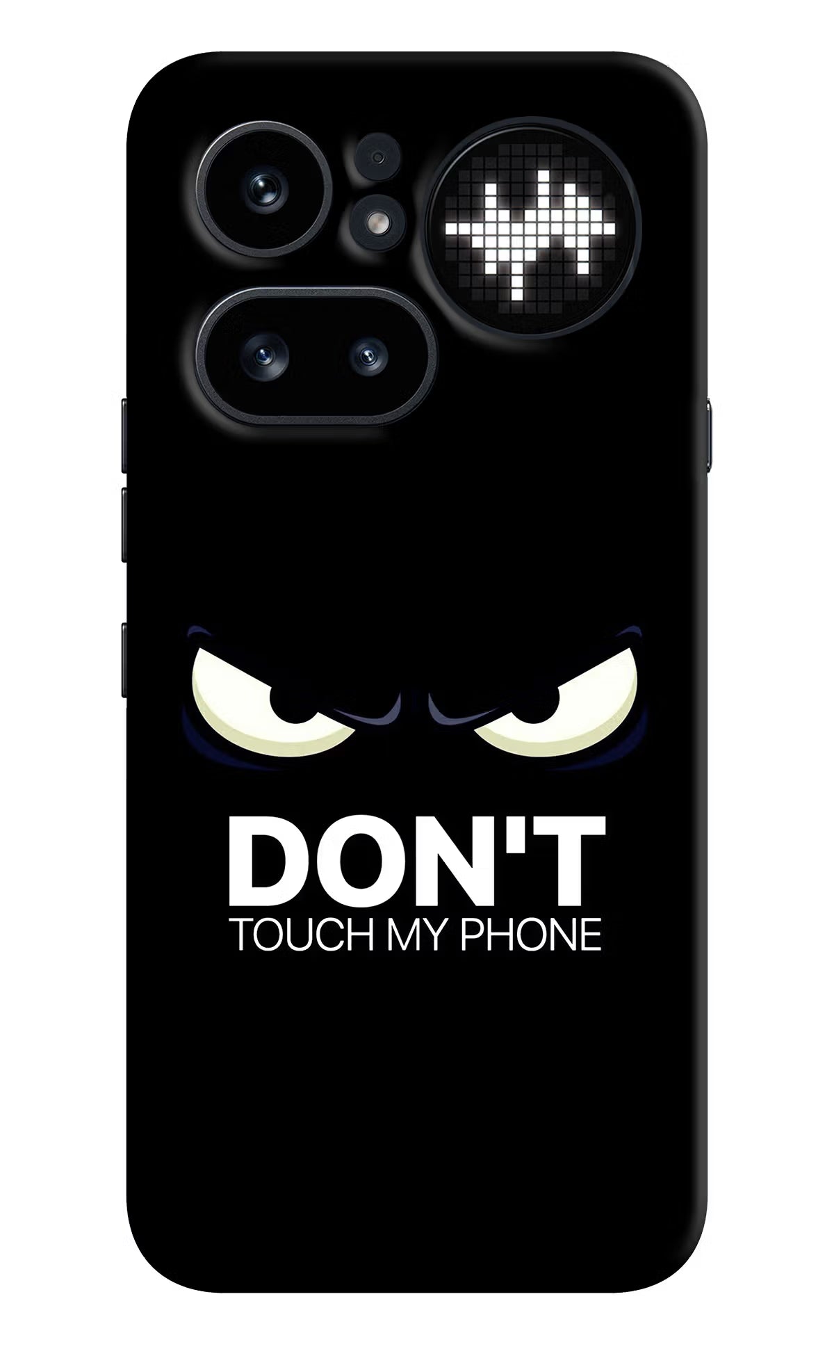Don'T Touch My Phone Nothing Phone 4a Pro Hard Case Back Cover by Casekaro