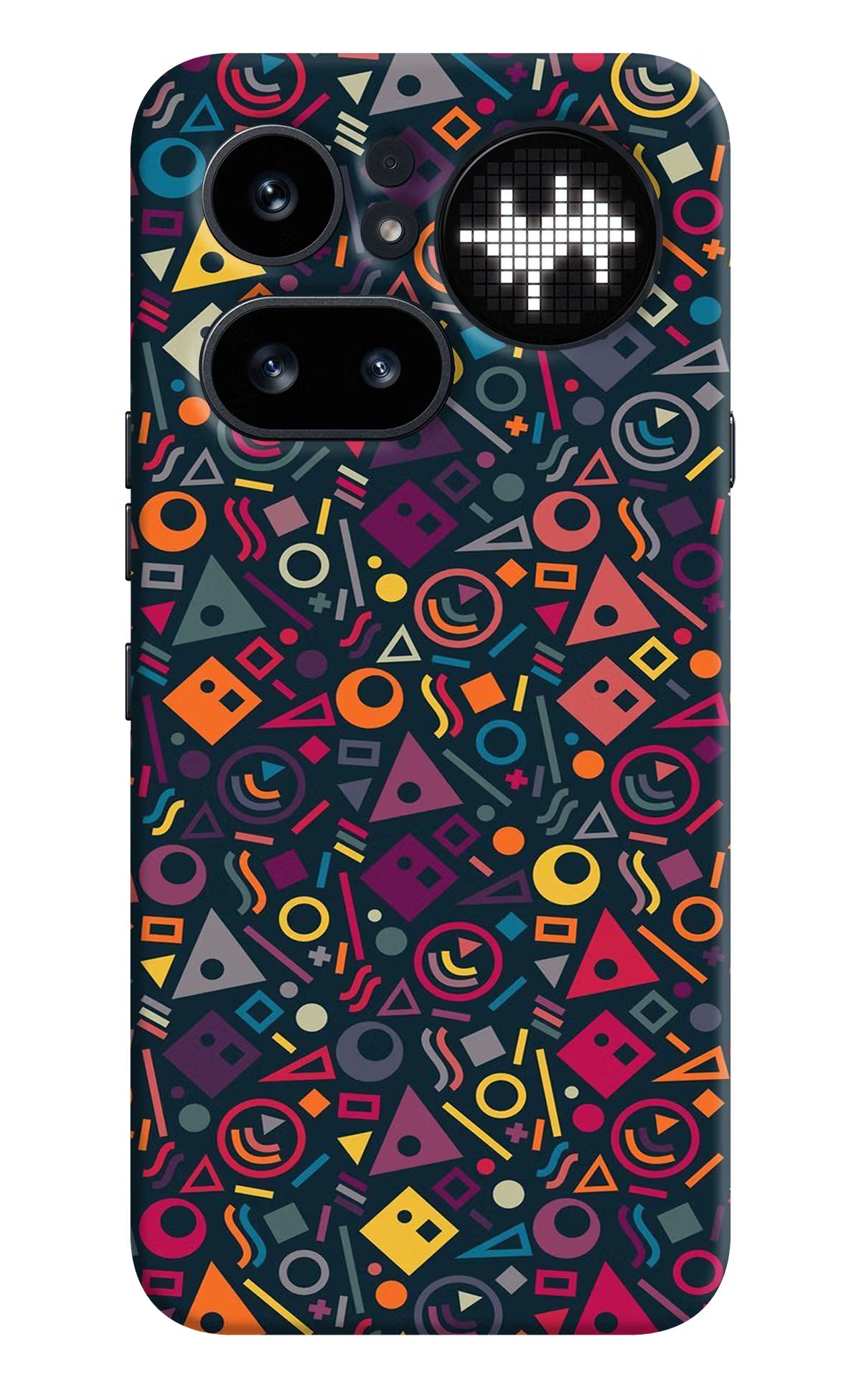 Geometric Abstract Nothing Phone 4a Pro Hard Case Back Cover by Casekaro