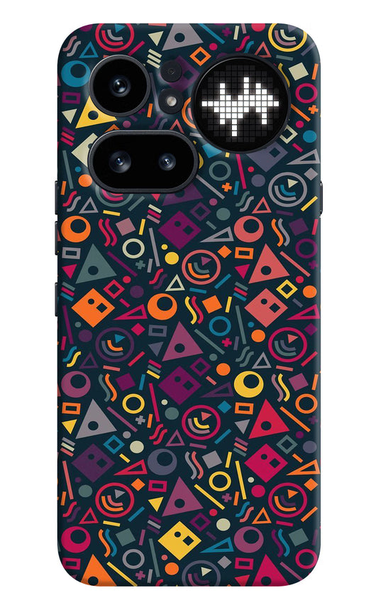 Geometric Abstract Nothing Phone 4a Pro Hard Case Back Cover by Casekaro