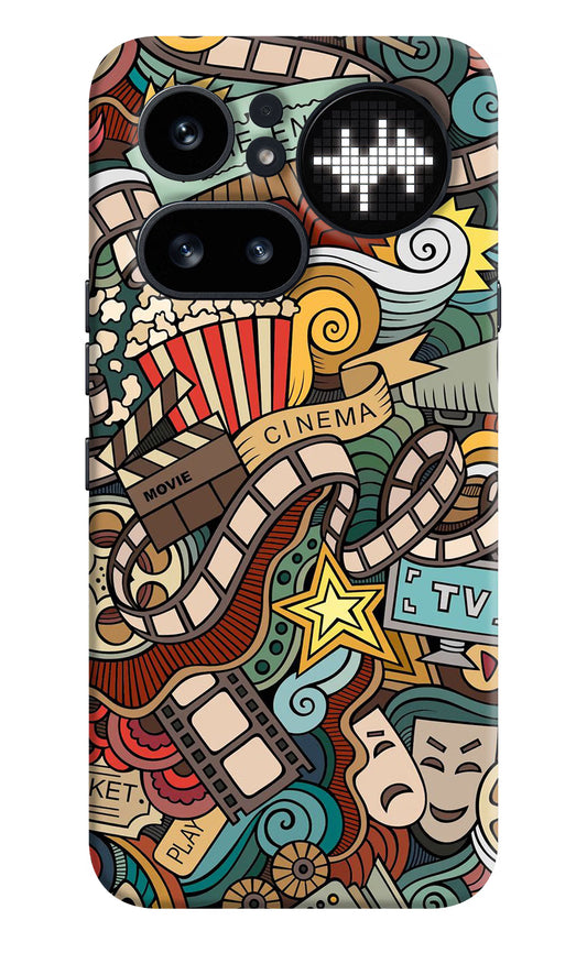 Cinema Abstract Nothing Phone 4a Pro Hard Case Back Cover by Casekaro