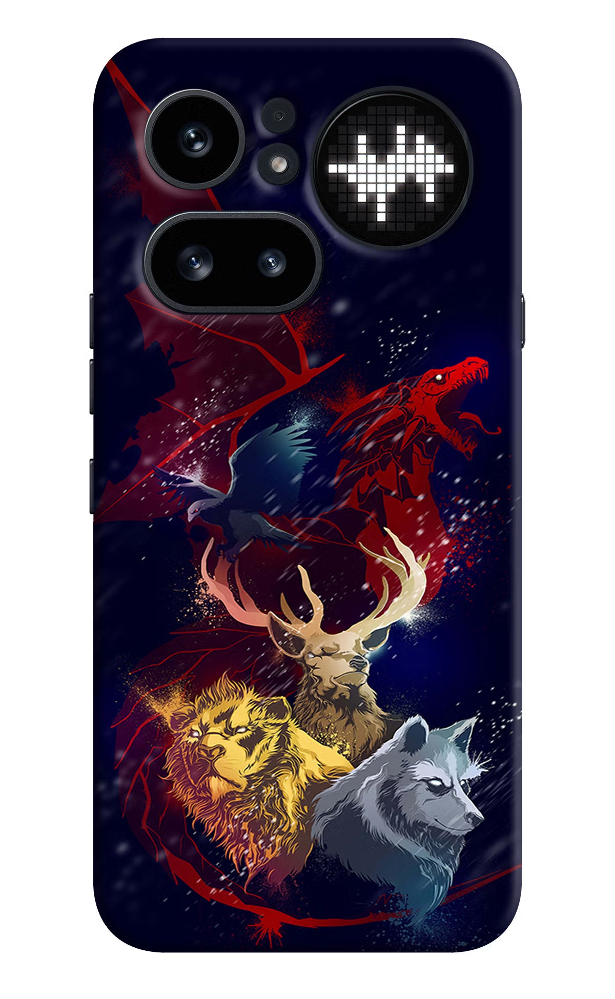 Game Of Thrones Nothing Phone 4a Pro Hard Case Back Cover by Casekaro
