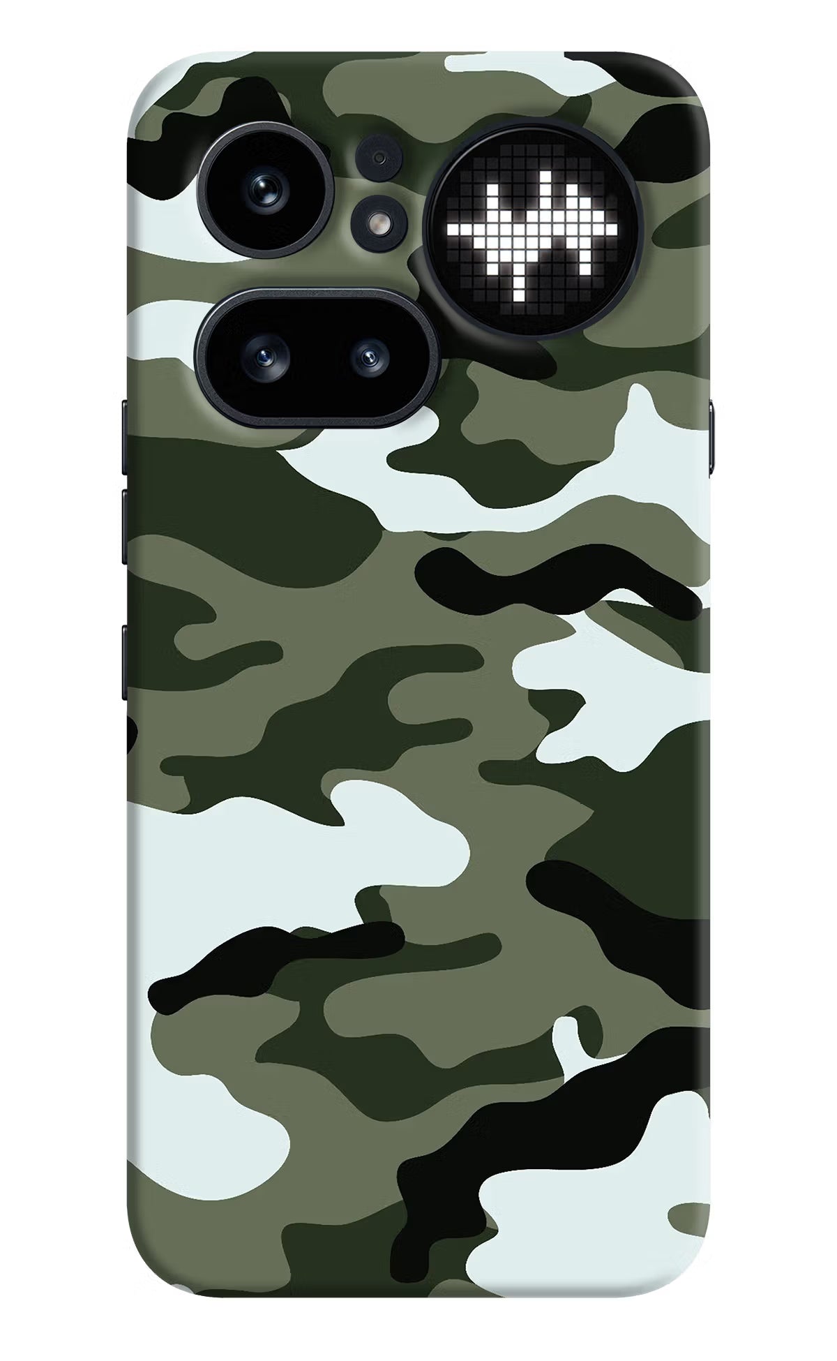 Camouflage Nothing Phone 4a Pro Hard Case Back Cover by Casekaro