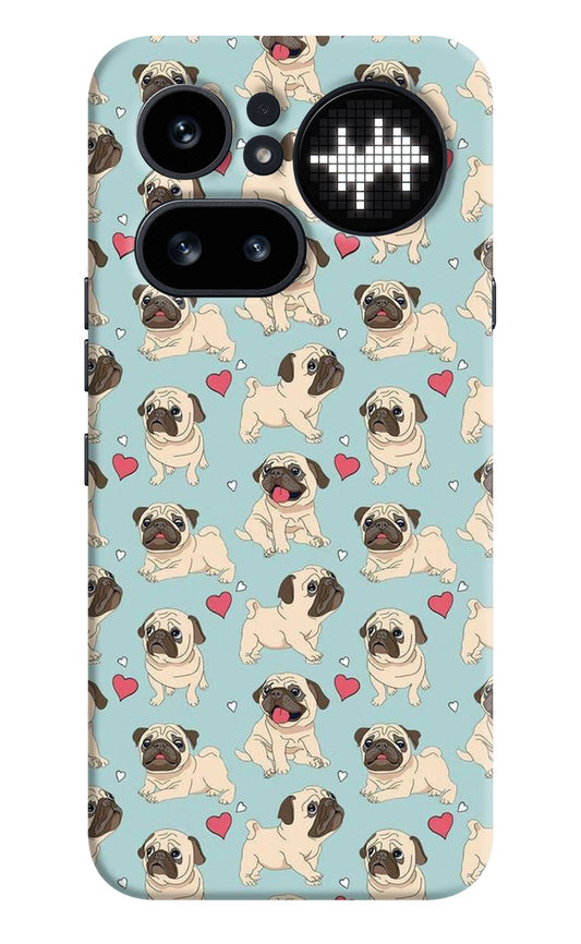 Pug Dog Nothing Phone 4a Pro Hard Case Back Cover by Casekaro