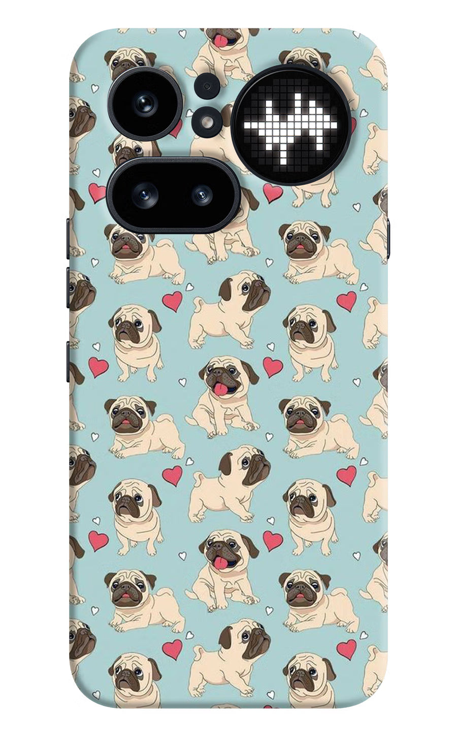 Pug Dog Nothing Phone 4a Pro Back Cover, Hard case