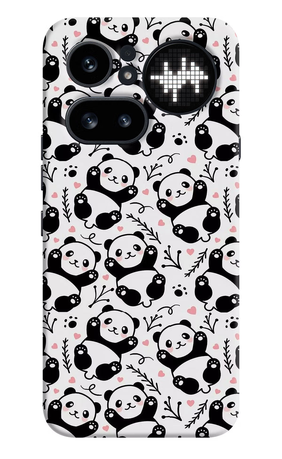 Cute Panda Nothing Phone 4a Pro Back Cover, Hard case