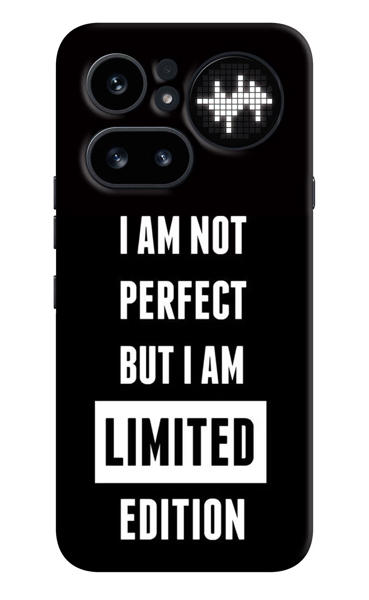 I Am Not Perfect But I Am Limited Edition Nothing Phone 4a Pro Hard Case Back Cover by Casekaro