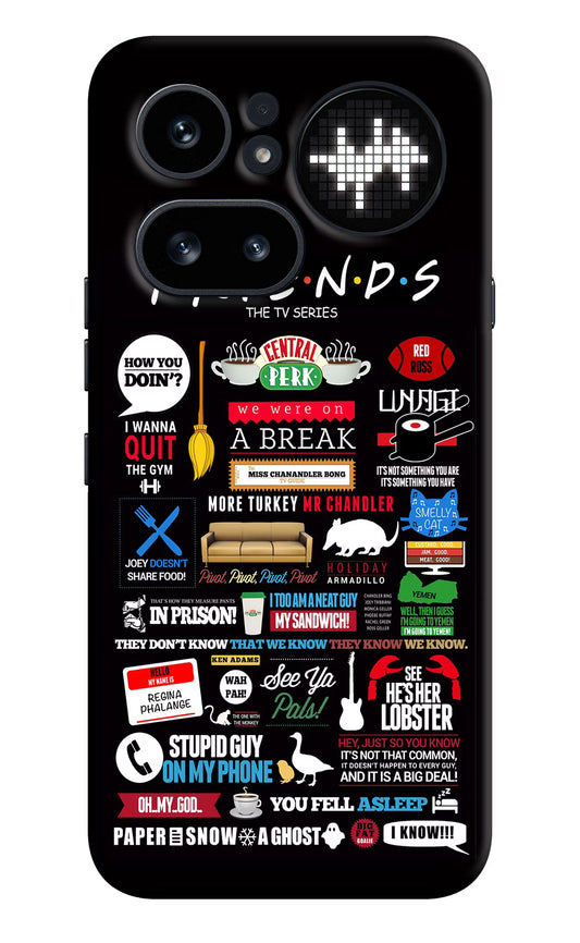 FRIENDS Nothing Phone 4a Pro Hard Case Back Cover by Casekaro