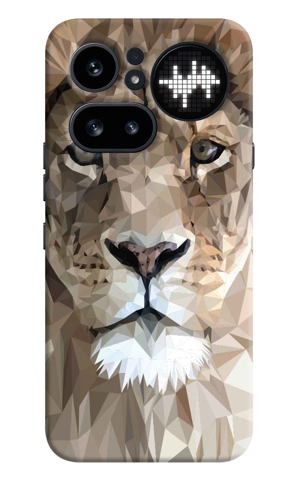 Lion Art Nothing Phone 4a Pro Hard Case Back Cover by Casekaro