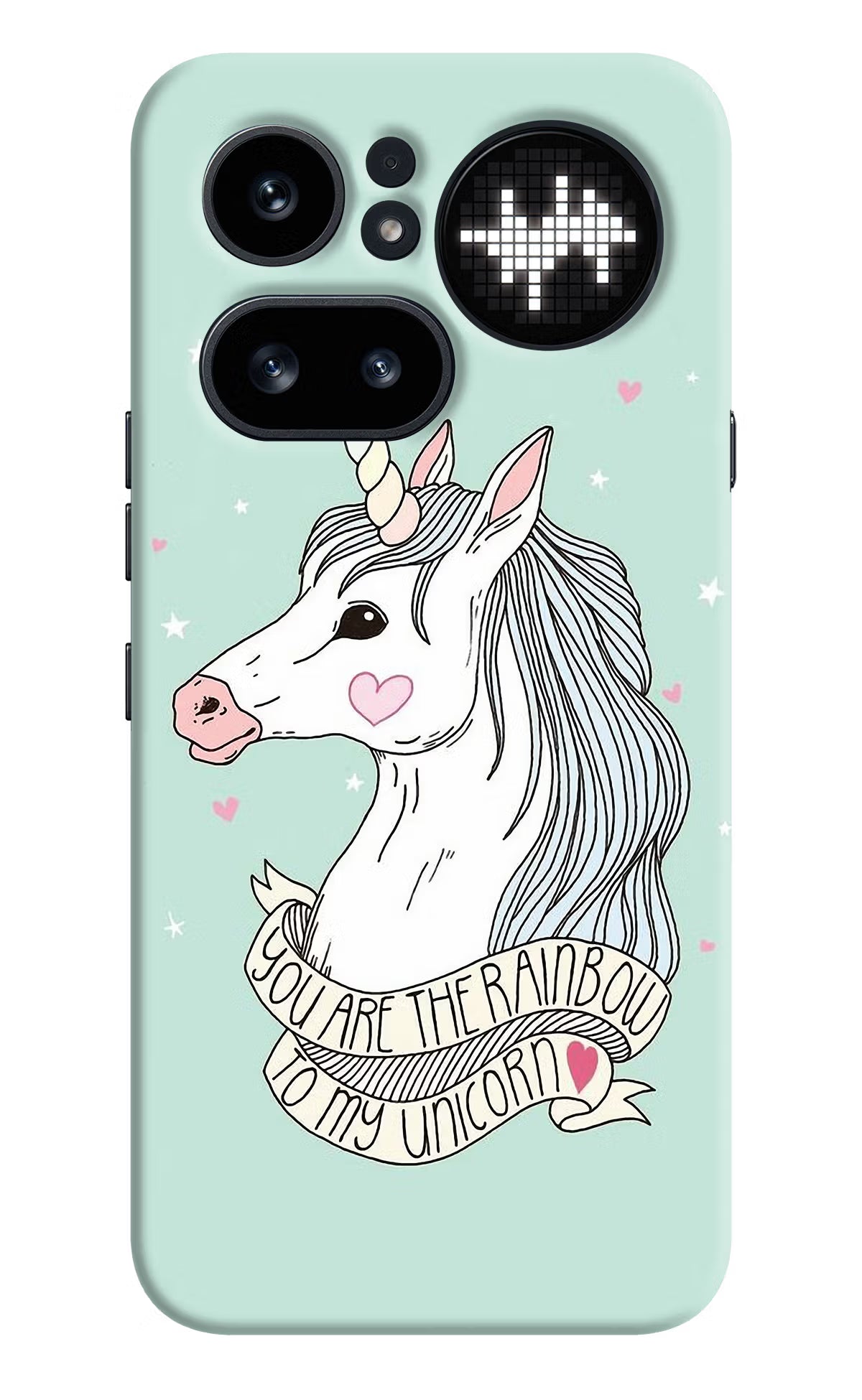 Unicorn Wallpaper Nothing Phone 4a Pro Hard Case Back Cover by Casekaro