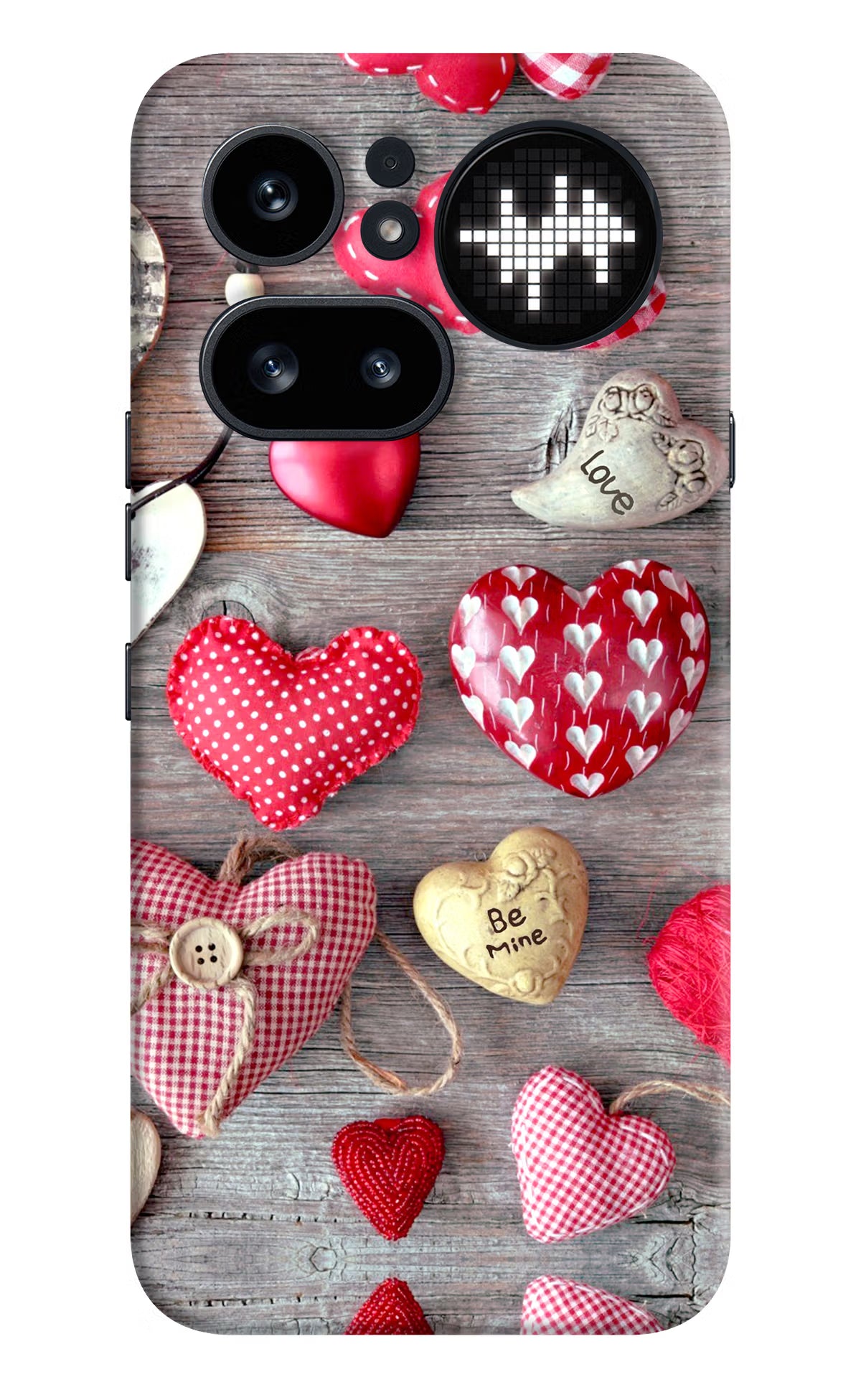 Love Wallpaper Nothing Phone 4a Pro Hard Case Back Cover by Casekaro