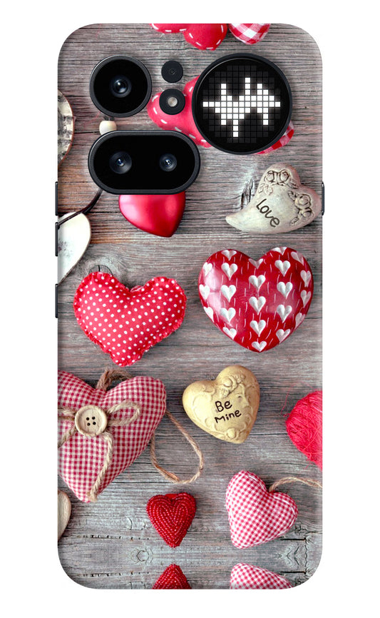 Love Wallpaper Nothing Phone 4a Pro Hard Case Back Cover by Casekaro