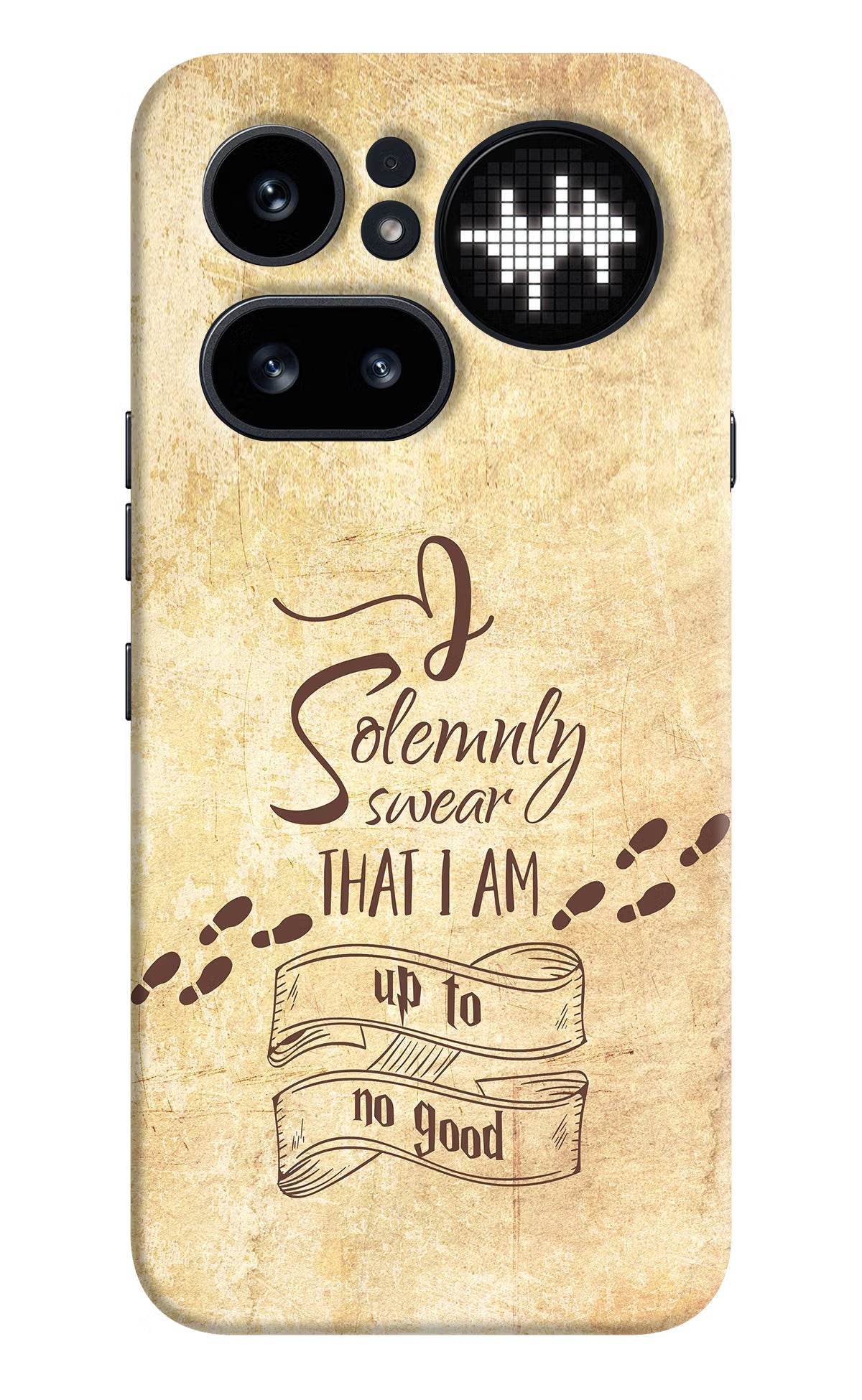 I Solemnly swear that i up to no good Nothing Phone 4a Pro Hard Case Back Cover by Casekaro