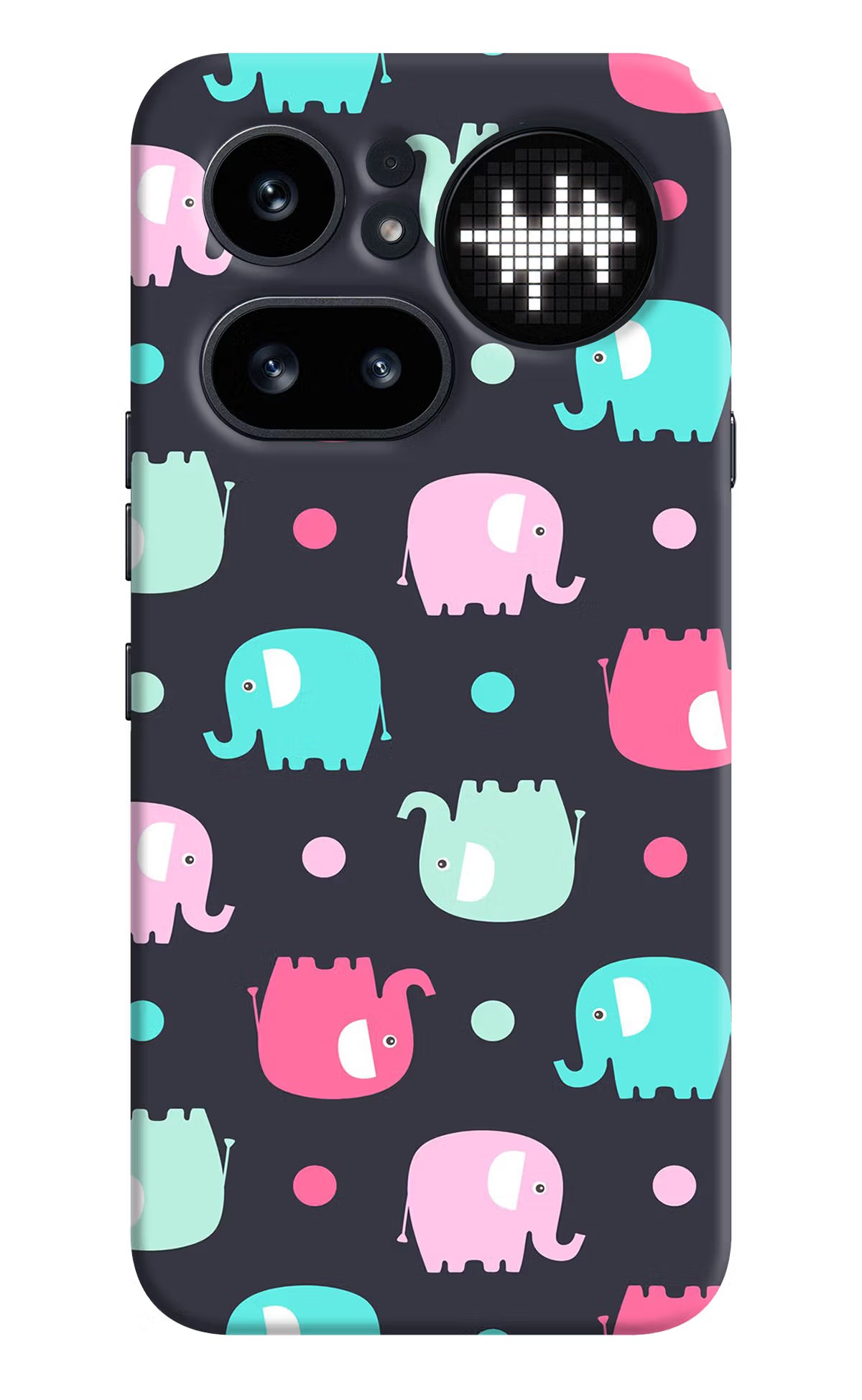 Elephants Nothing Phone 4a Pro Hard Case Back Cover by Casekaro