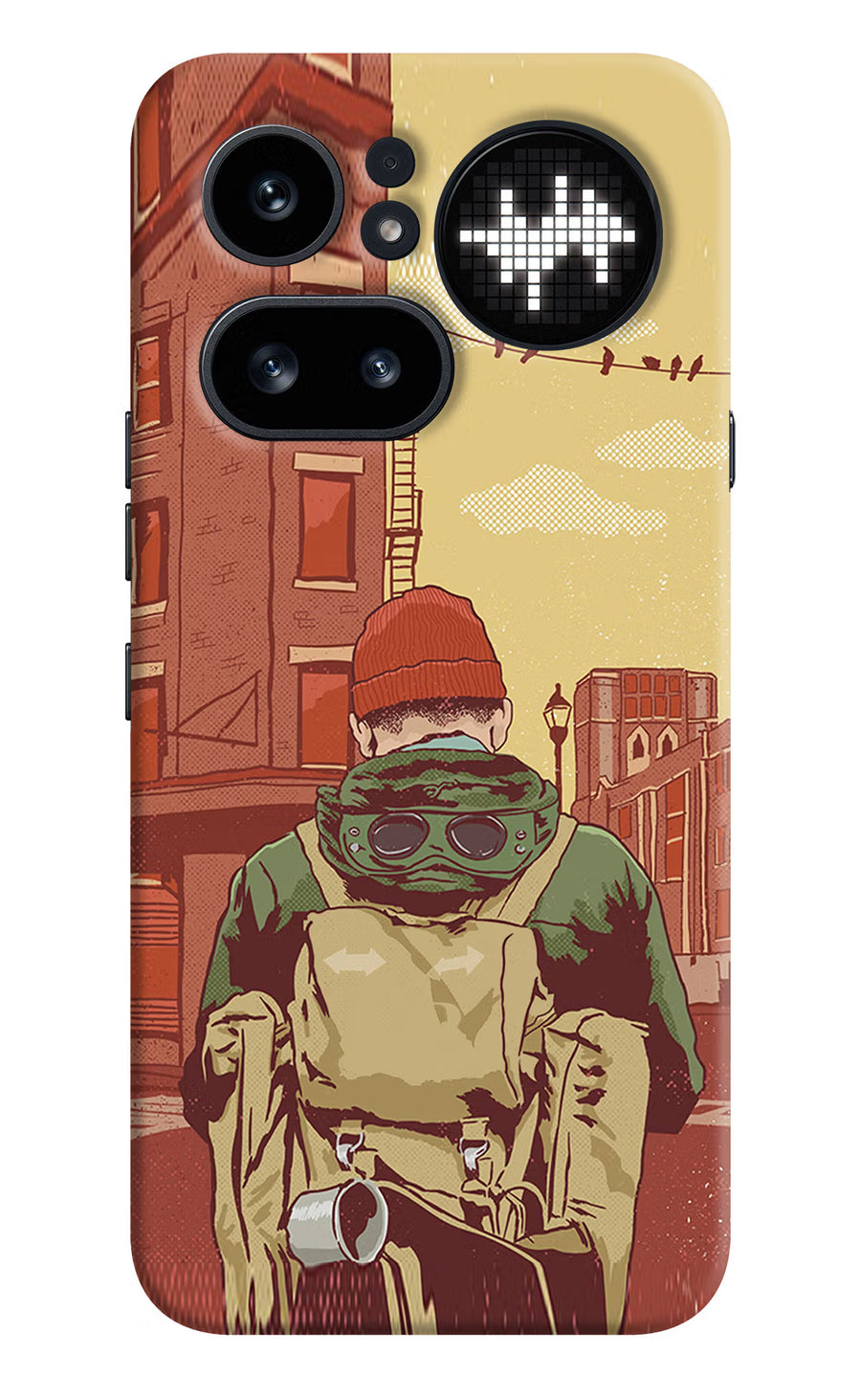 Adventurous Nothing Phone 4a Pro Back Cover, Hard case