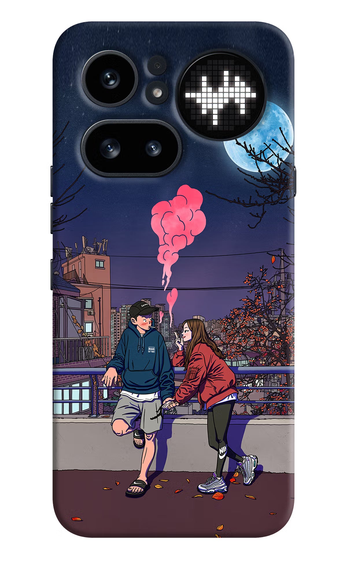 Chilling Couple Nothing Phone 4a Pro Hard Case Back Cover by Casekaro