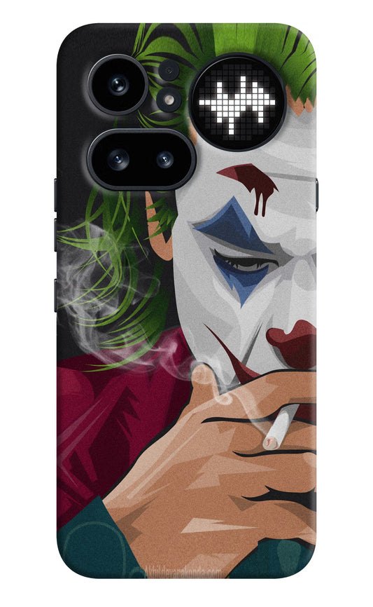 Joker Smoking Nothing Phone 4a Pro Hard Case Back Cover by Casekaro