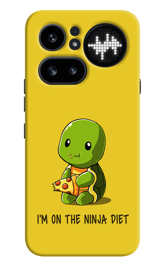 I'm on Ninja Diet Nothing Phone 4a Pro Hard Case Back Cover by Casekaro