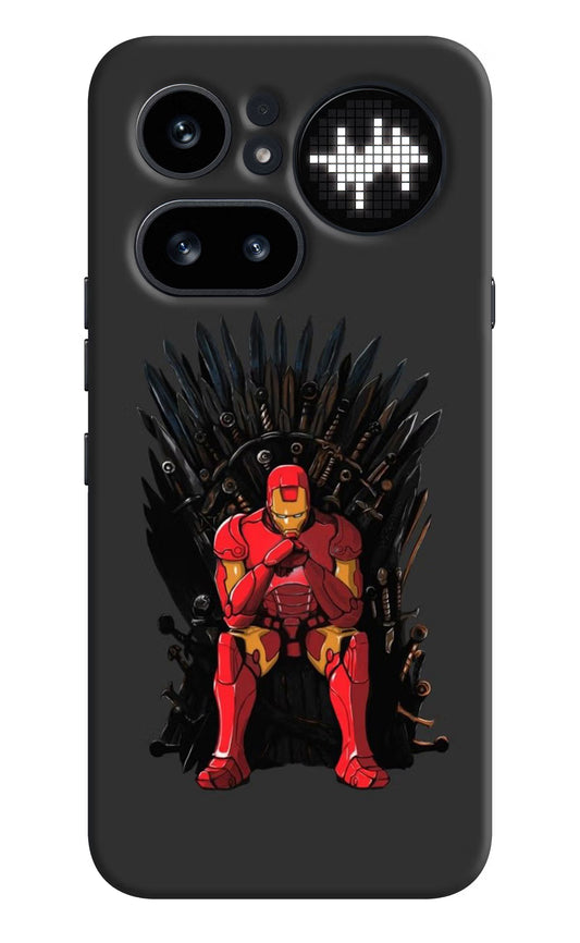 Ironman Throne Nothing Phone 4a Pro Hard Case Back Cover by Casekaro