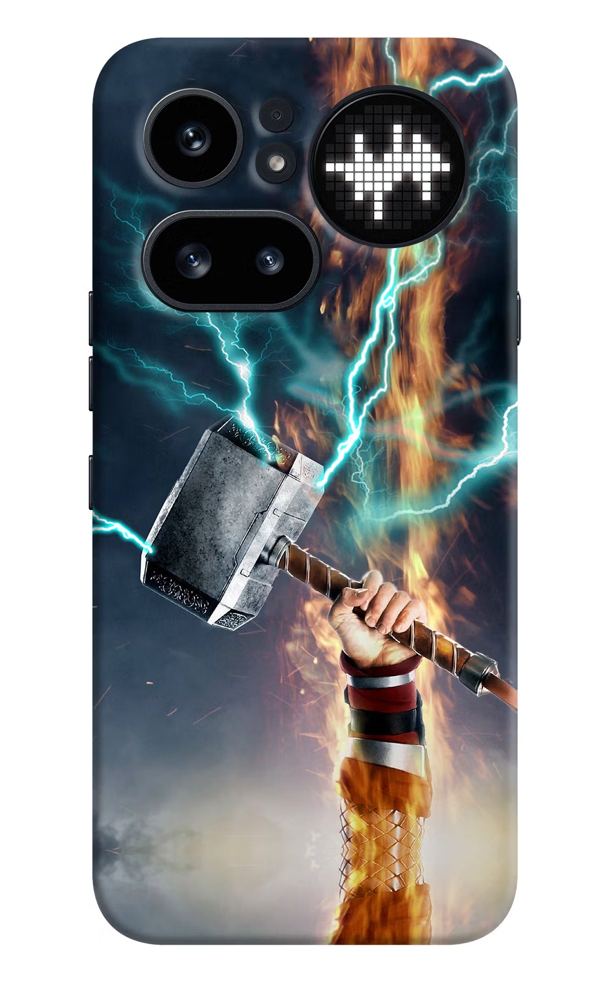 Thor Hammer Mjolnir Nothing Phone 4a Pro Hard Case Back Cover by Casekaro