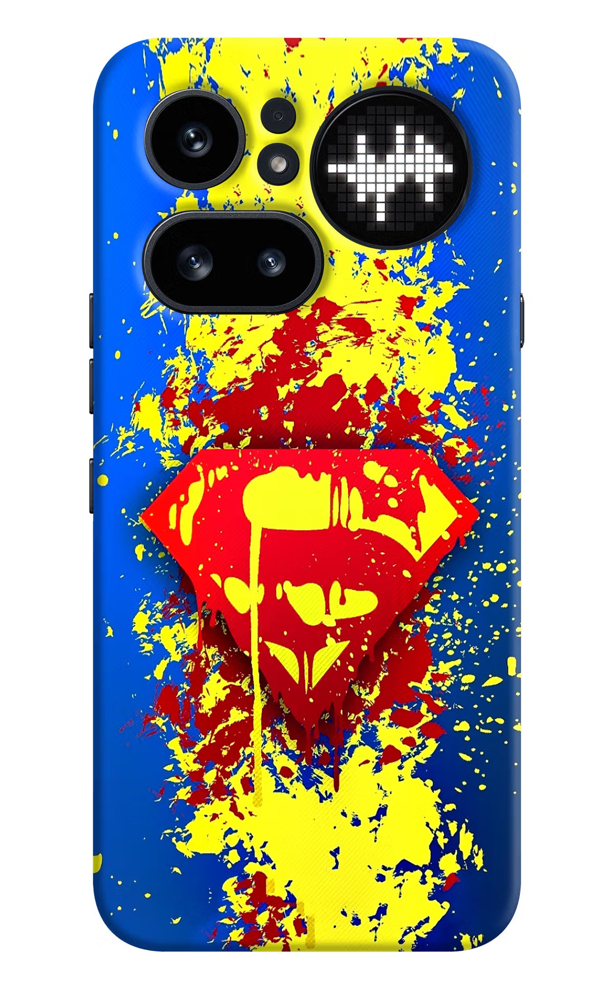 Superman logo Nothing Phone 4a Pro Hard Case Back Cover by Casekaro