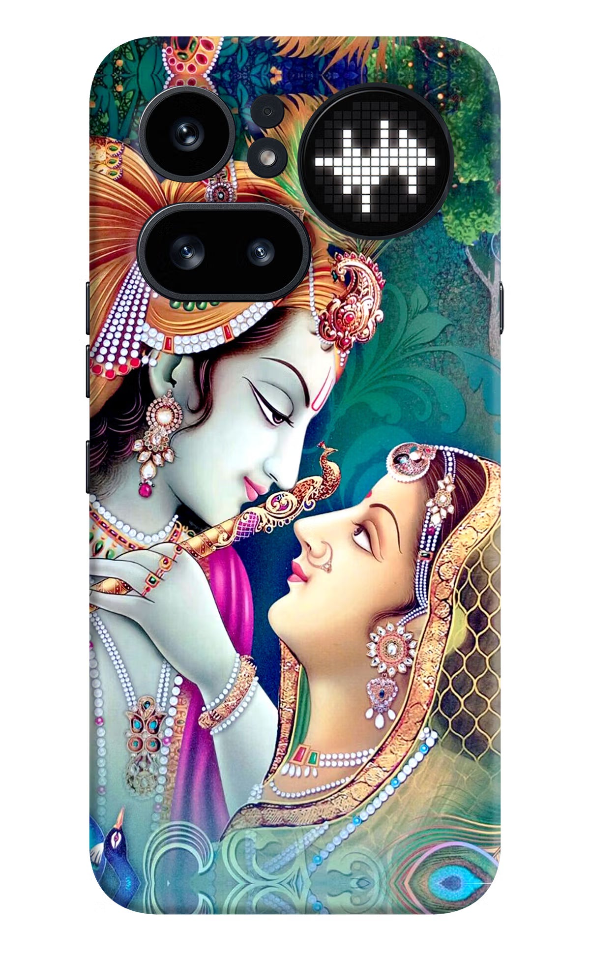 Lord Radha Krishna Nothing Phone 4a Pro Hard Case Back Cover by Casekaro