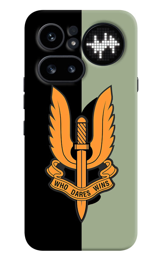 Balidan Logo Nothing Phone 4a Pro Hard Case Back Cover by Casekaro
