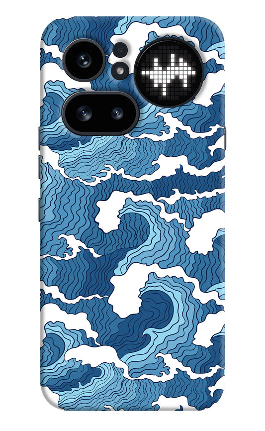 Blue Waves Nothing Phone 4a Pro Hard Case Back Cover by Casekaro